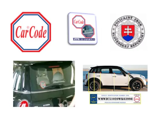 Micro-code log a Carcode logo